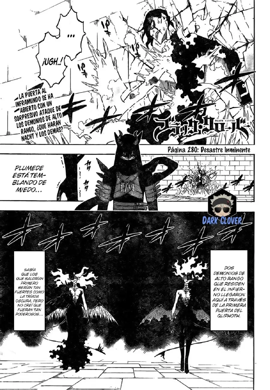 Black Clover capítulo 280, página 2