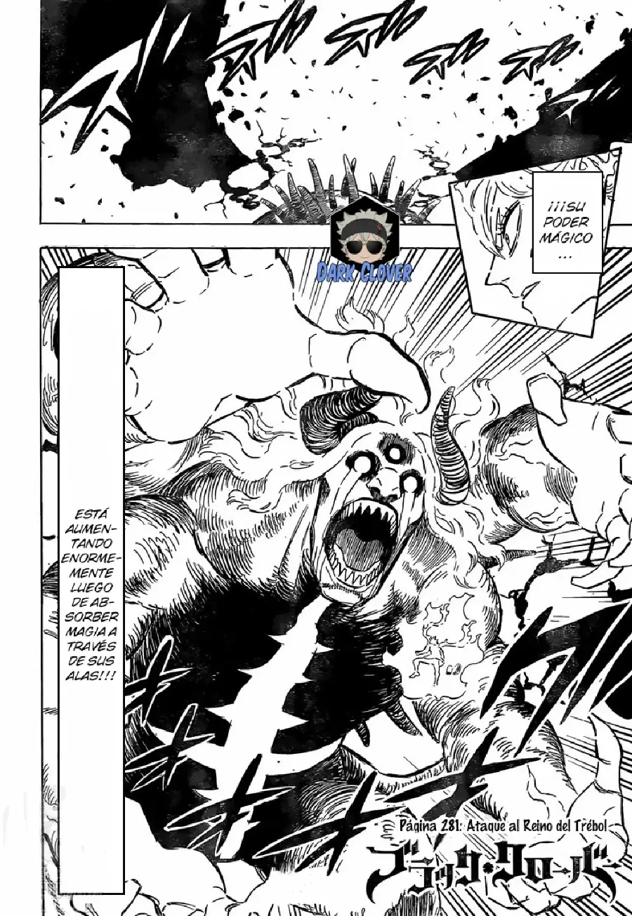 Black Clover capítulo 281, página 2