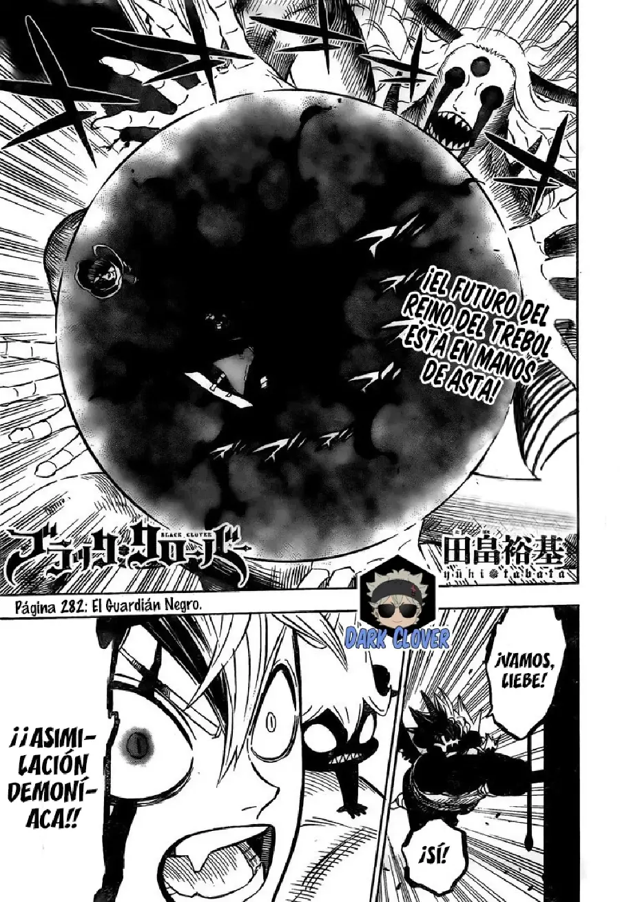 Black Clover capítulo 282, página 2