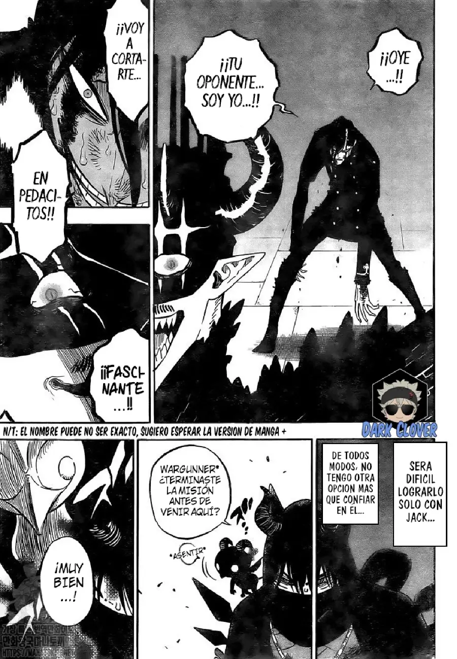 Black Clover capítulo 285, página 4