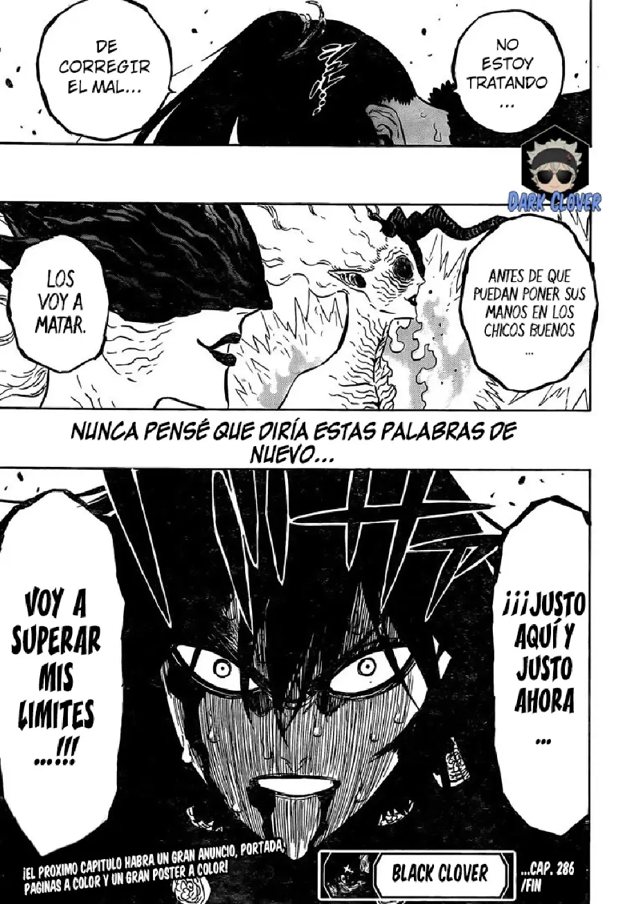 Black Clover capítulo 286, página 18