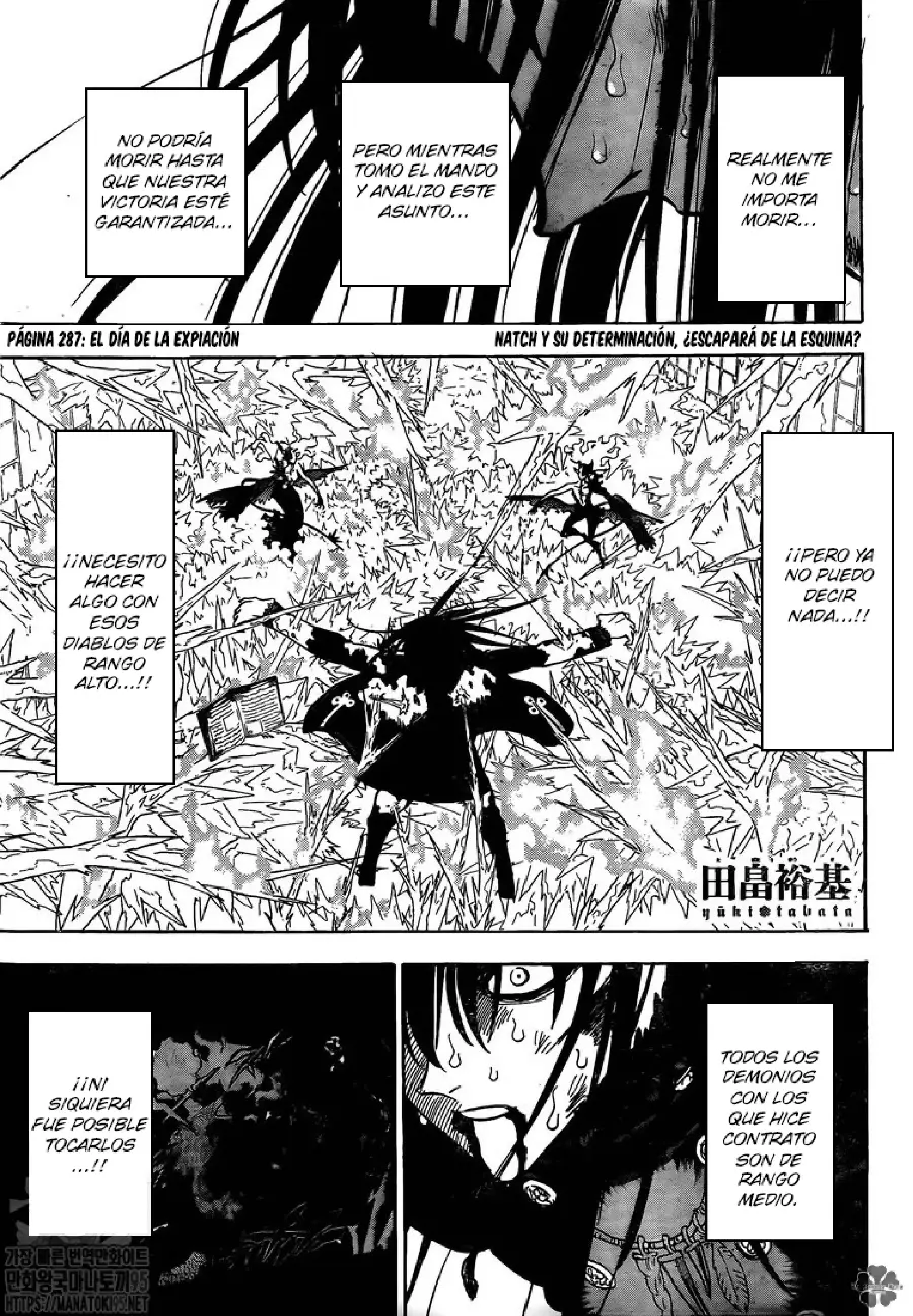 Black Clover capítulo 287, página 1