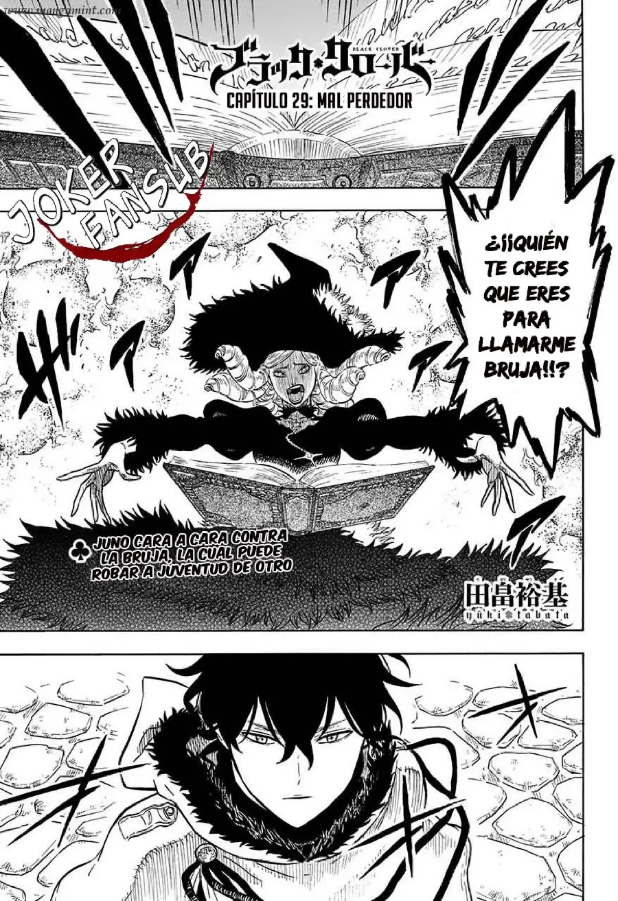Black Clover capítulo 29, página 2