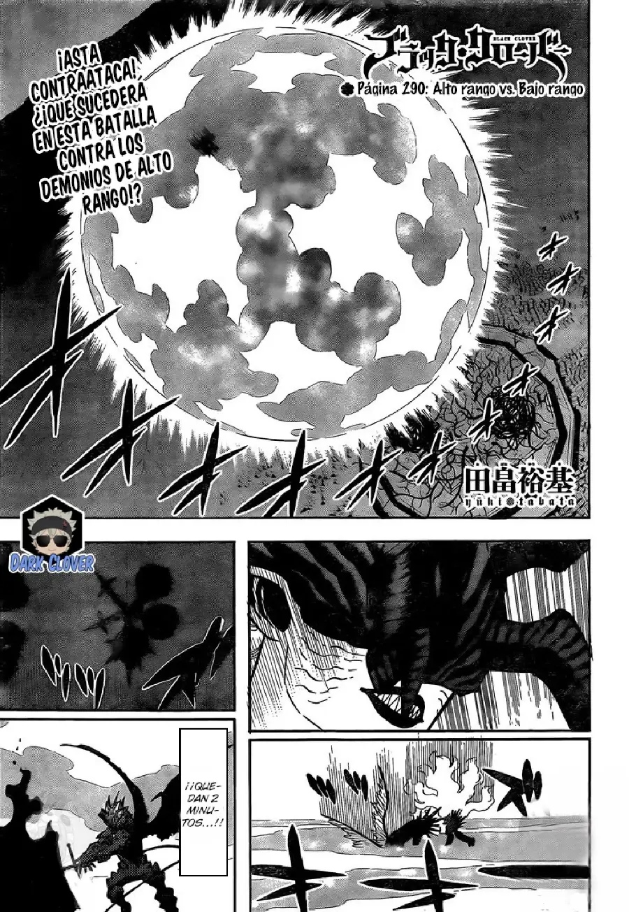 Black Clover capítulo 290, página 2