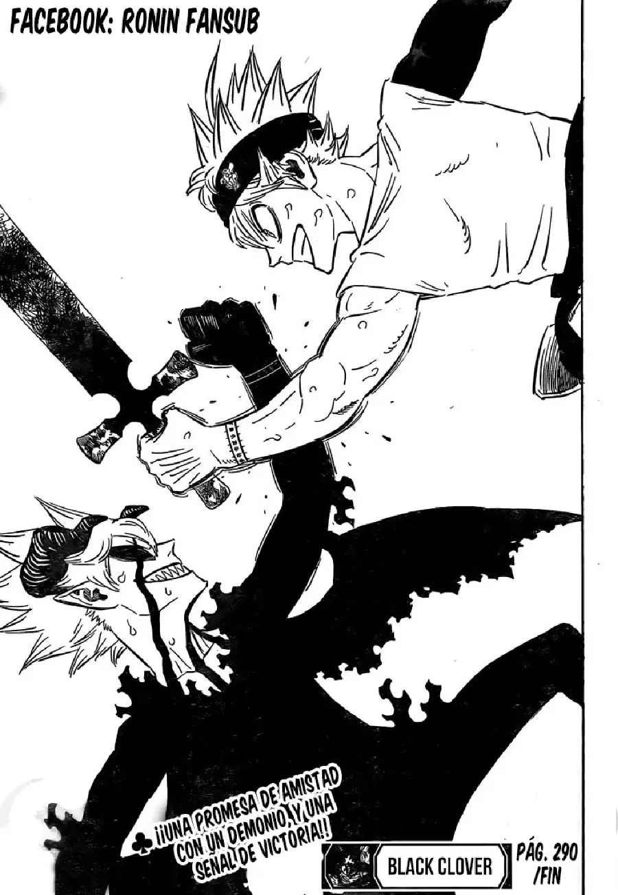 Black Clover capítulo 290, página 14