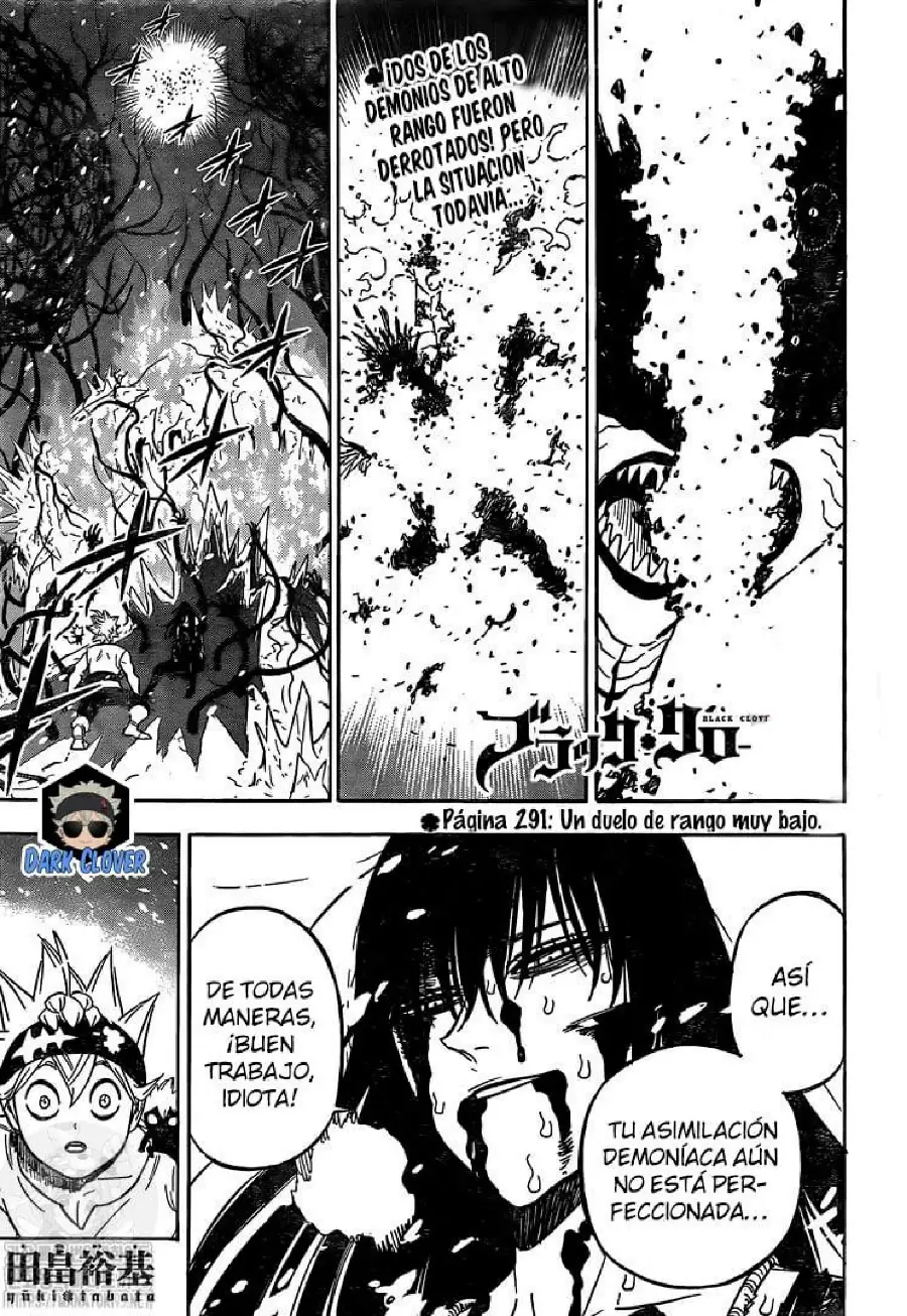 Black Clover capítulo 291, página 1