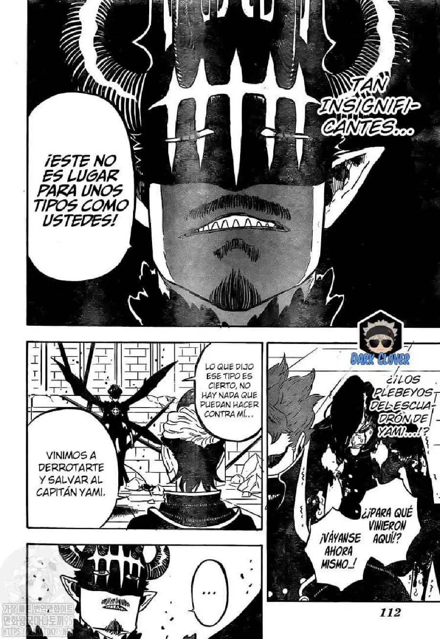 Black Clover capítulo 291, página 8