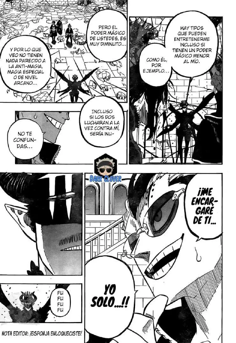Black Clover capítulo 291, página 9