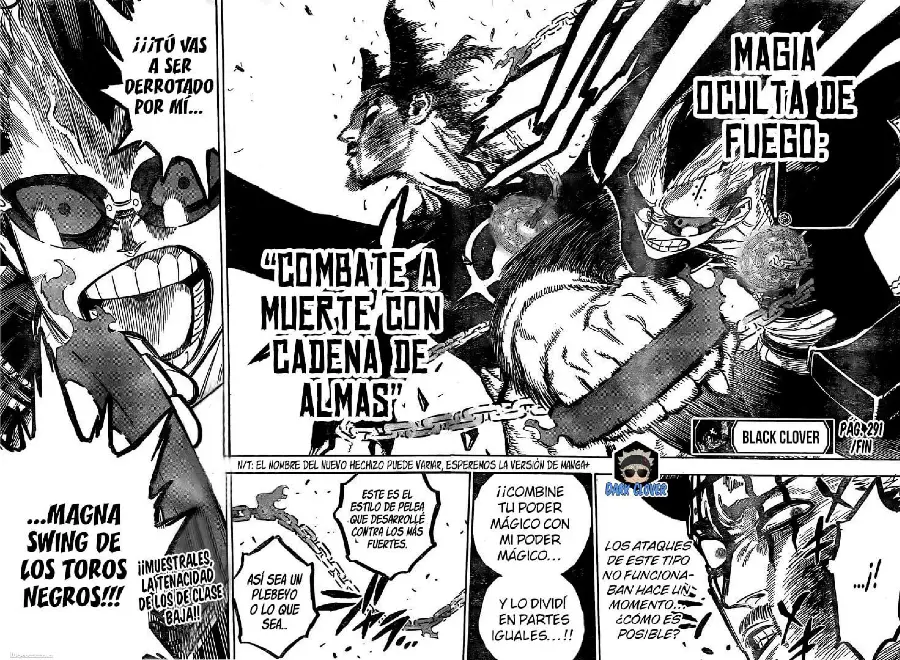 Black Clover capítulo 291, página 16
