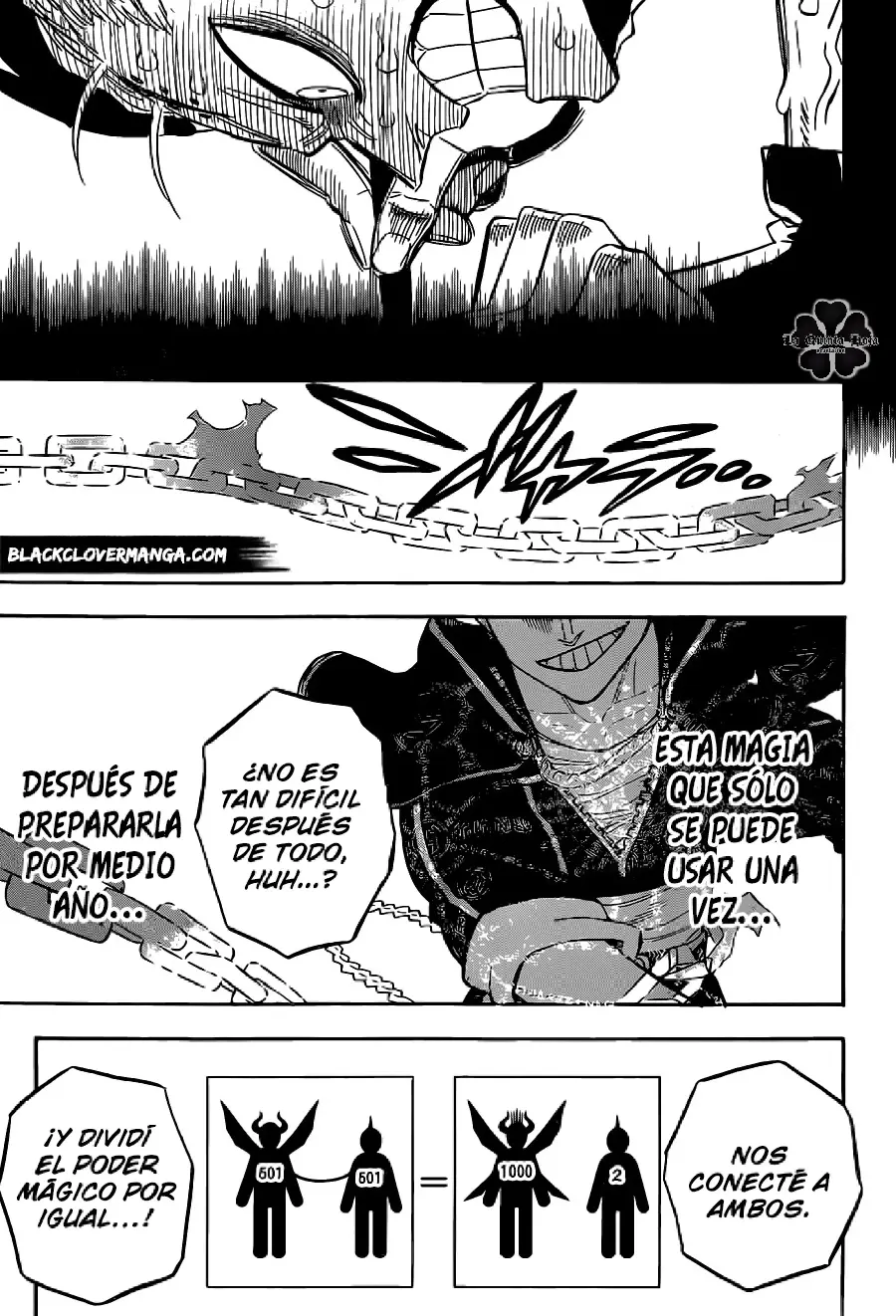 Black Clover capítulo 292, página 7
