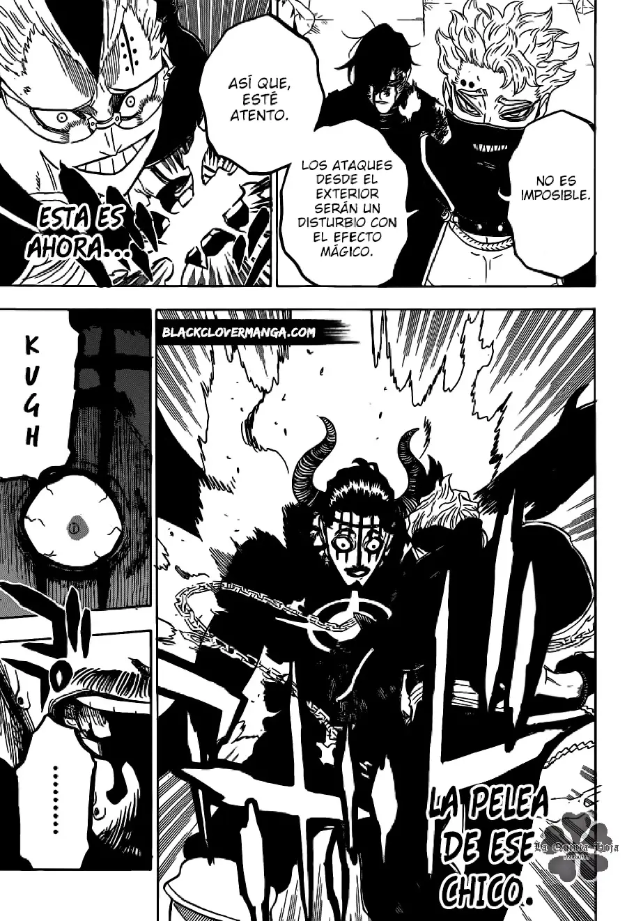 Black Clover capítulo 292, página 9