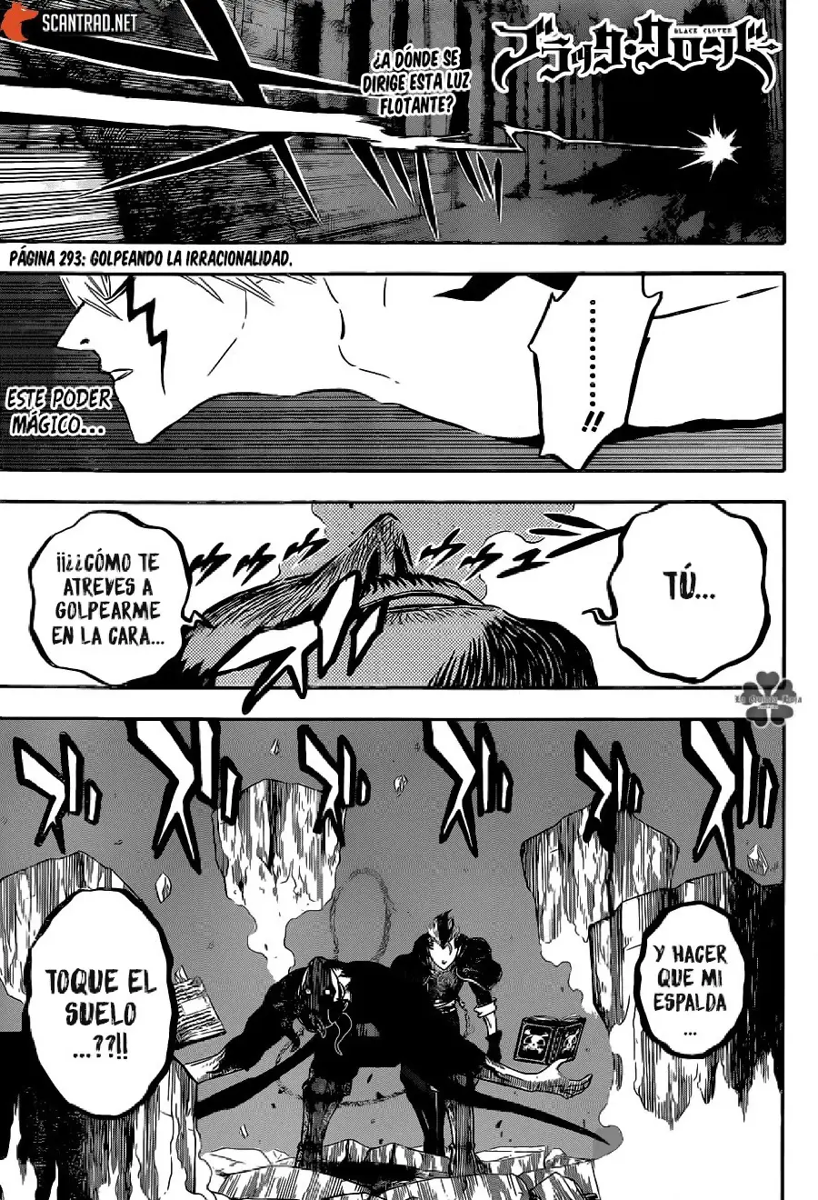 Black Clover capítulo 293, página 1