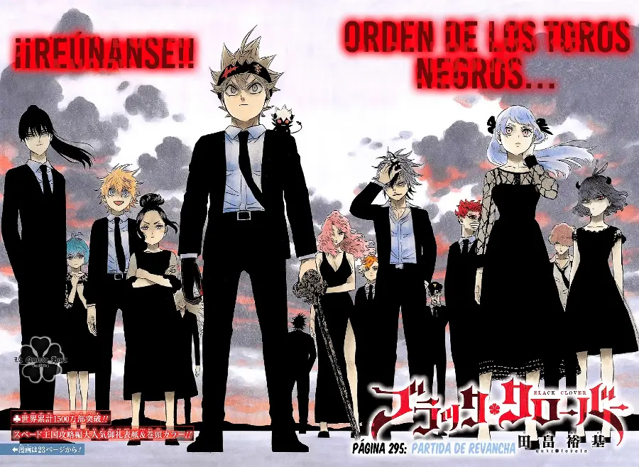Black Clover capítulo 295, página 1