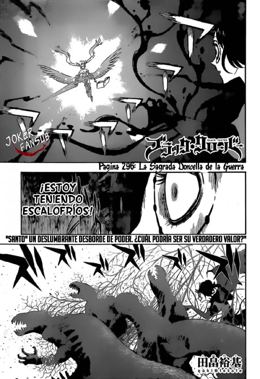 Black Clover capítulo 296, página 1
