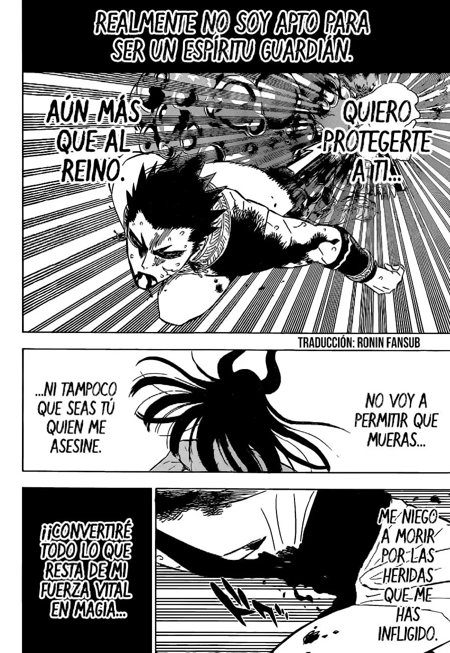 Black Clover capítulo 299, página 7