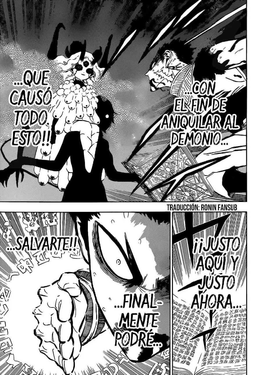 Black Clover capítulo 299, página 8