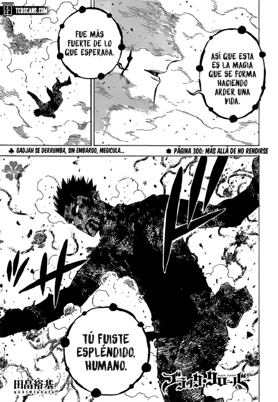 Black Clover capítulo 300, página 1