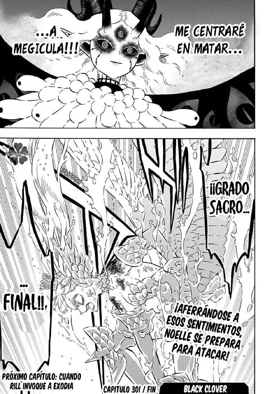 Black Clover capítulo 301, página 14