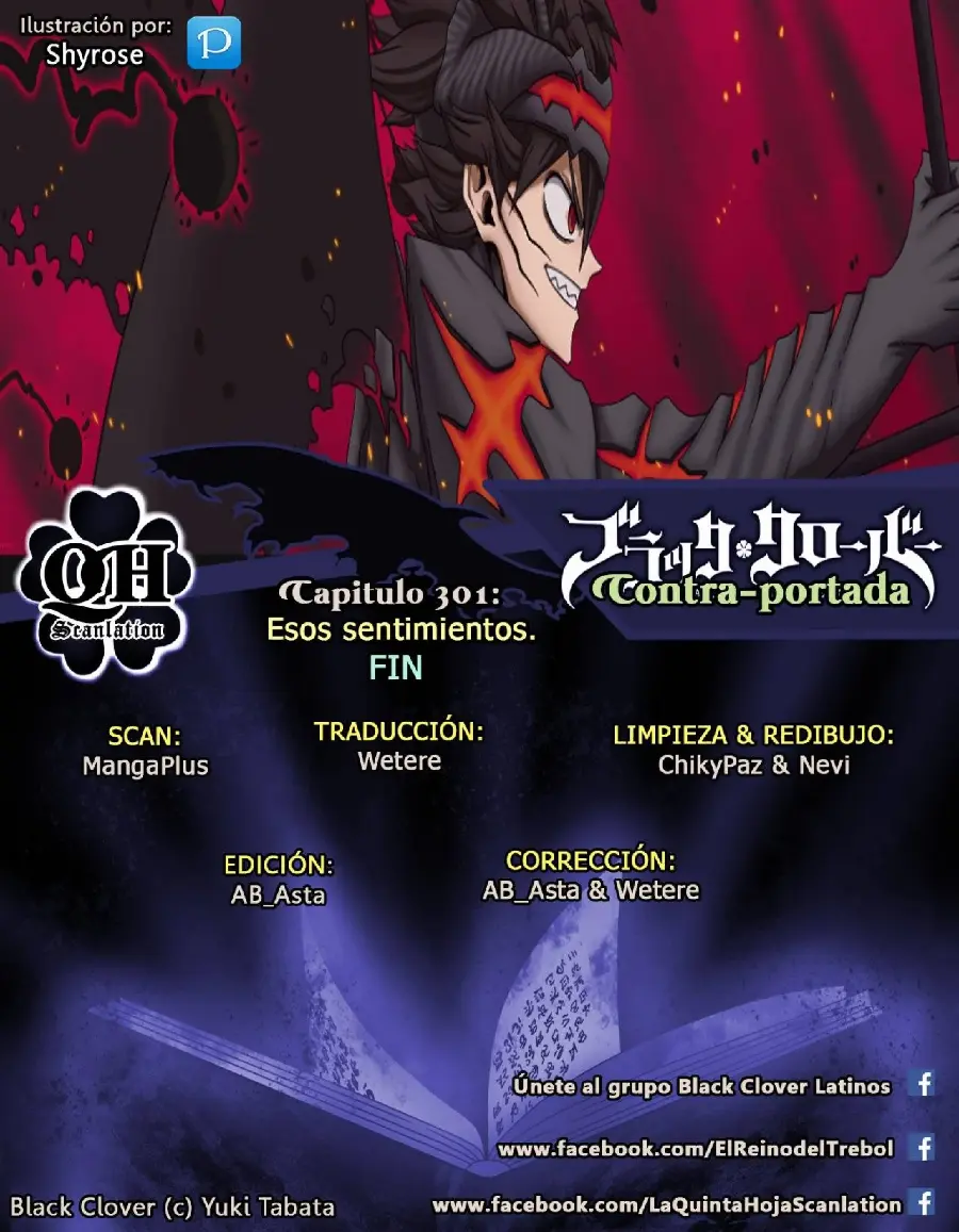 Black Clover capítulo 301, página 15