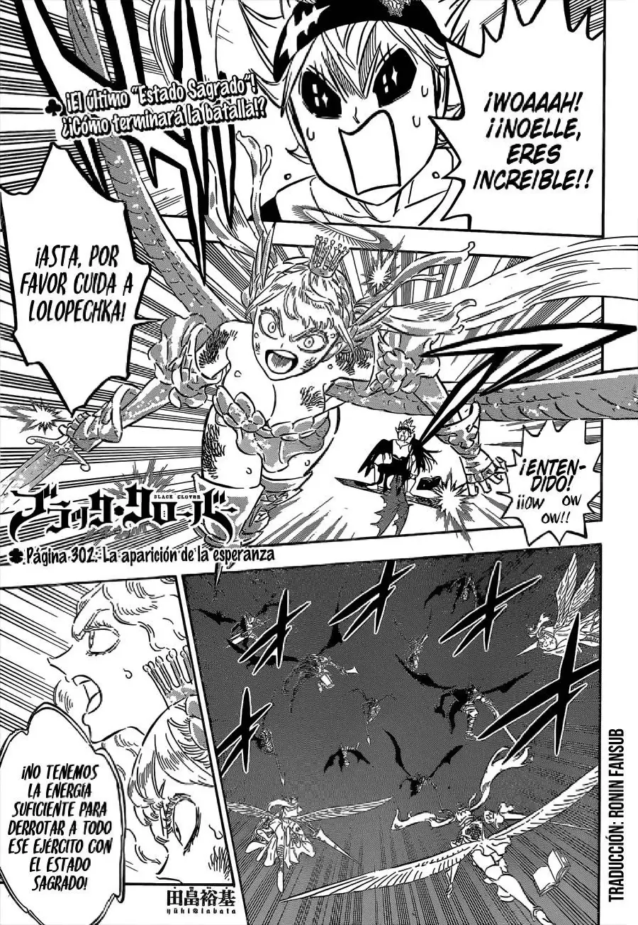 Black Clover capítulo 302, página 2