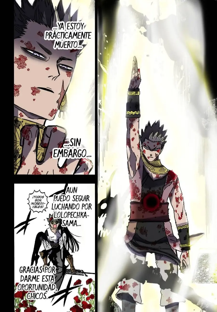 Black Clover capítulo 302, página 8