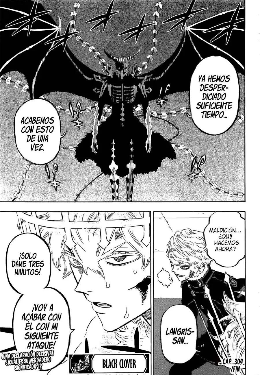 Black Clover capítulo 304, página 15