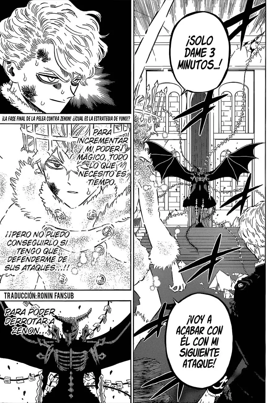 Black Clover capítulo 305, página 3