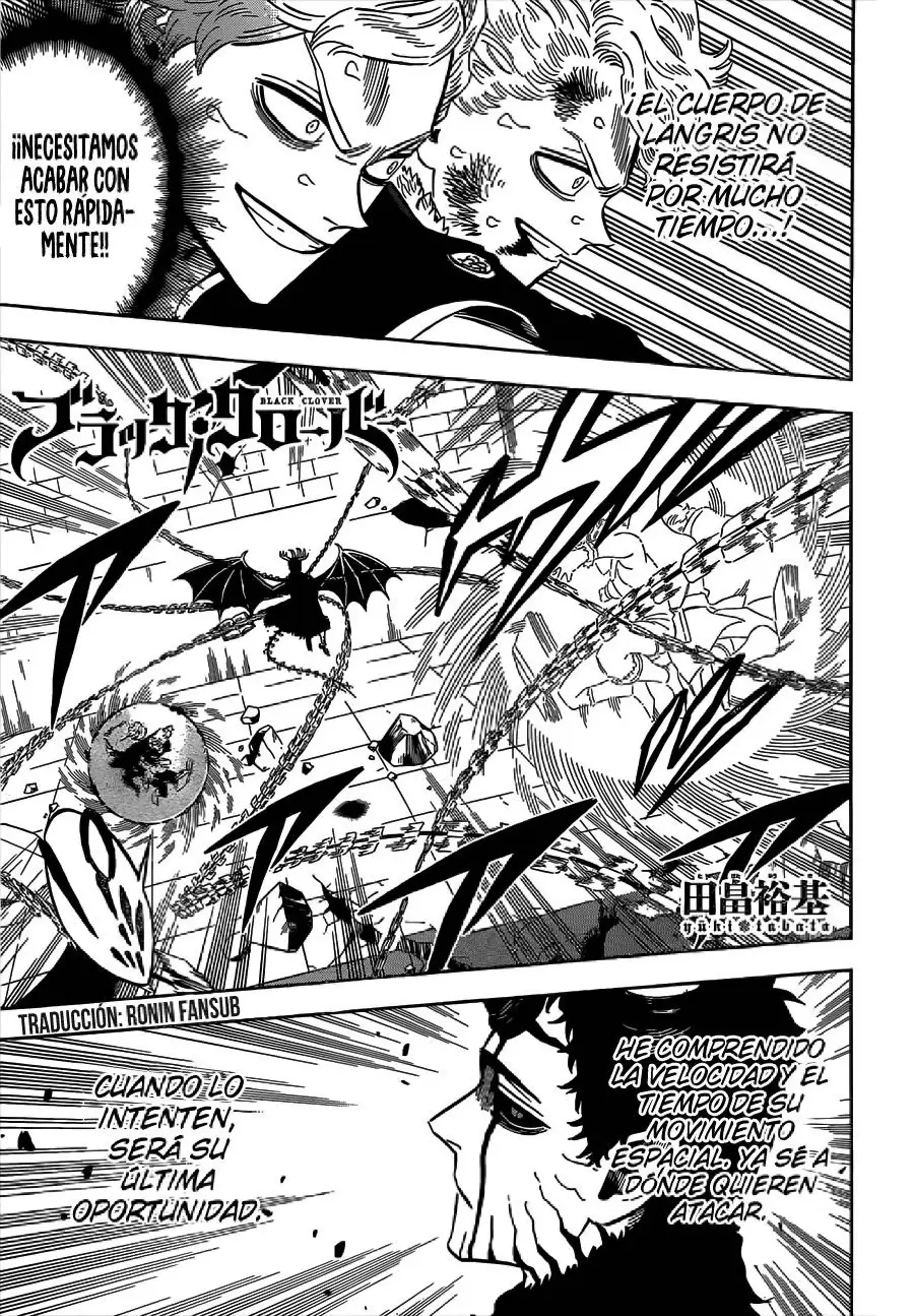 Black Clover capítulo 308, página 2