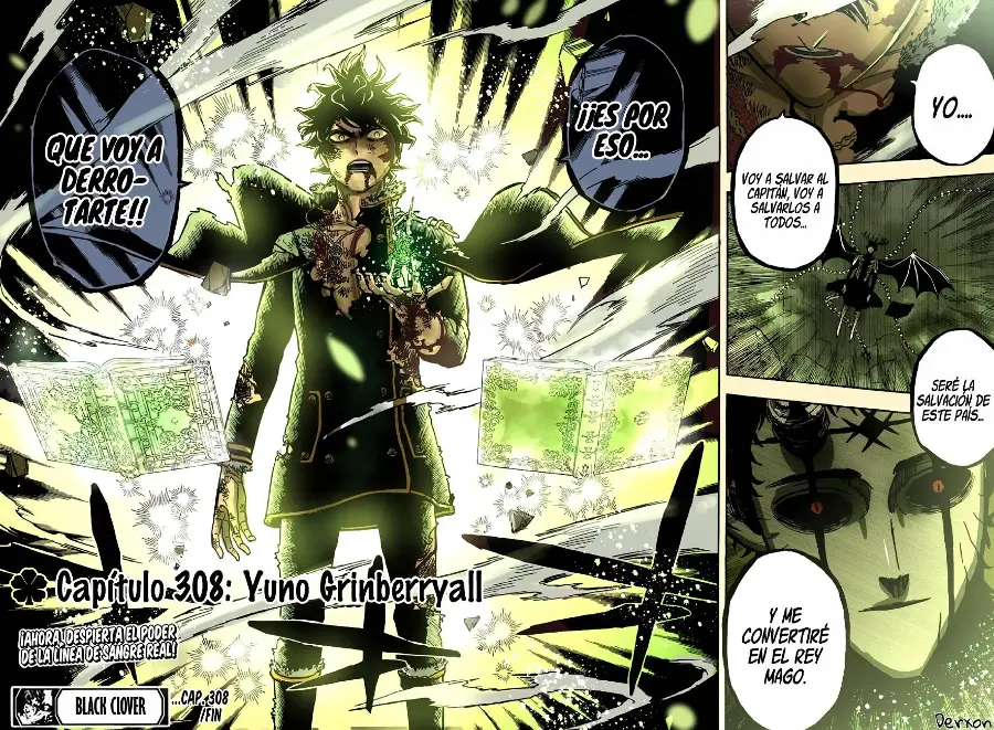 Black Clover capítulo 308, página 15