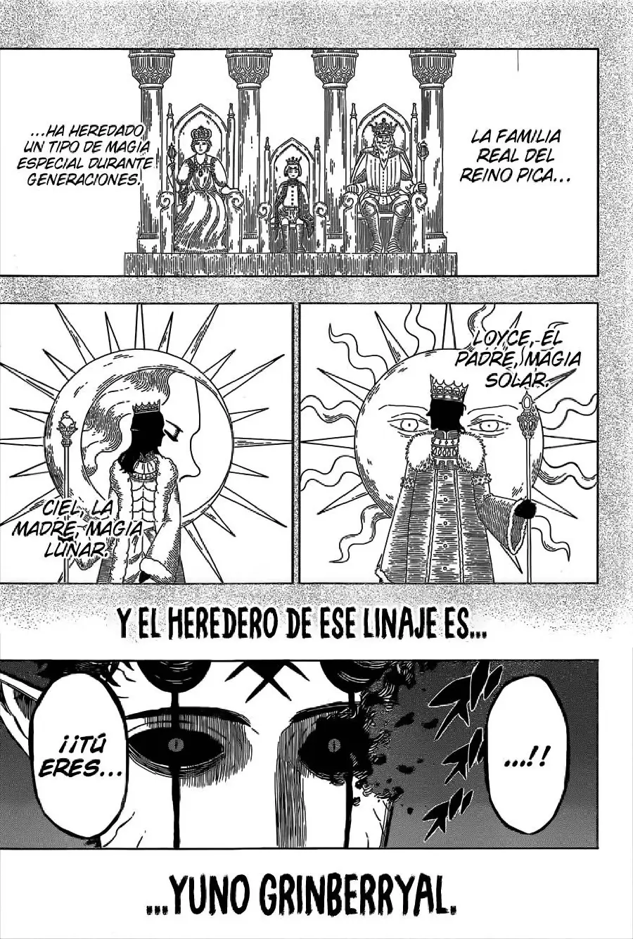 Black Clover capítulo 309, página 4