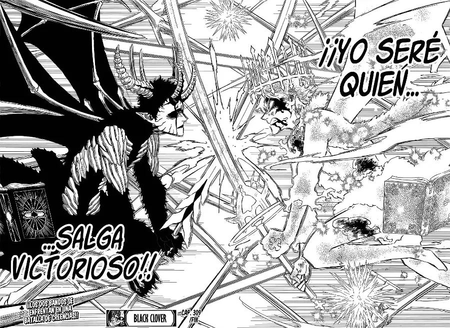 Black Clover capítulo 309, página 13