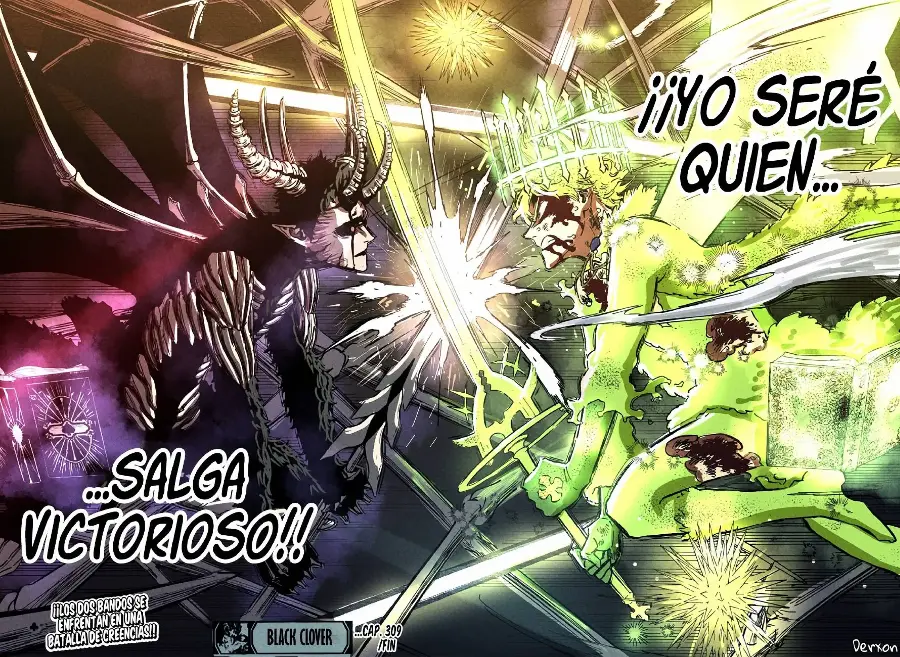 Black Clover capítulo 309, página 14
