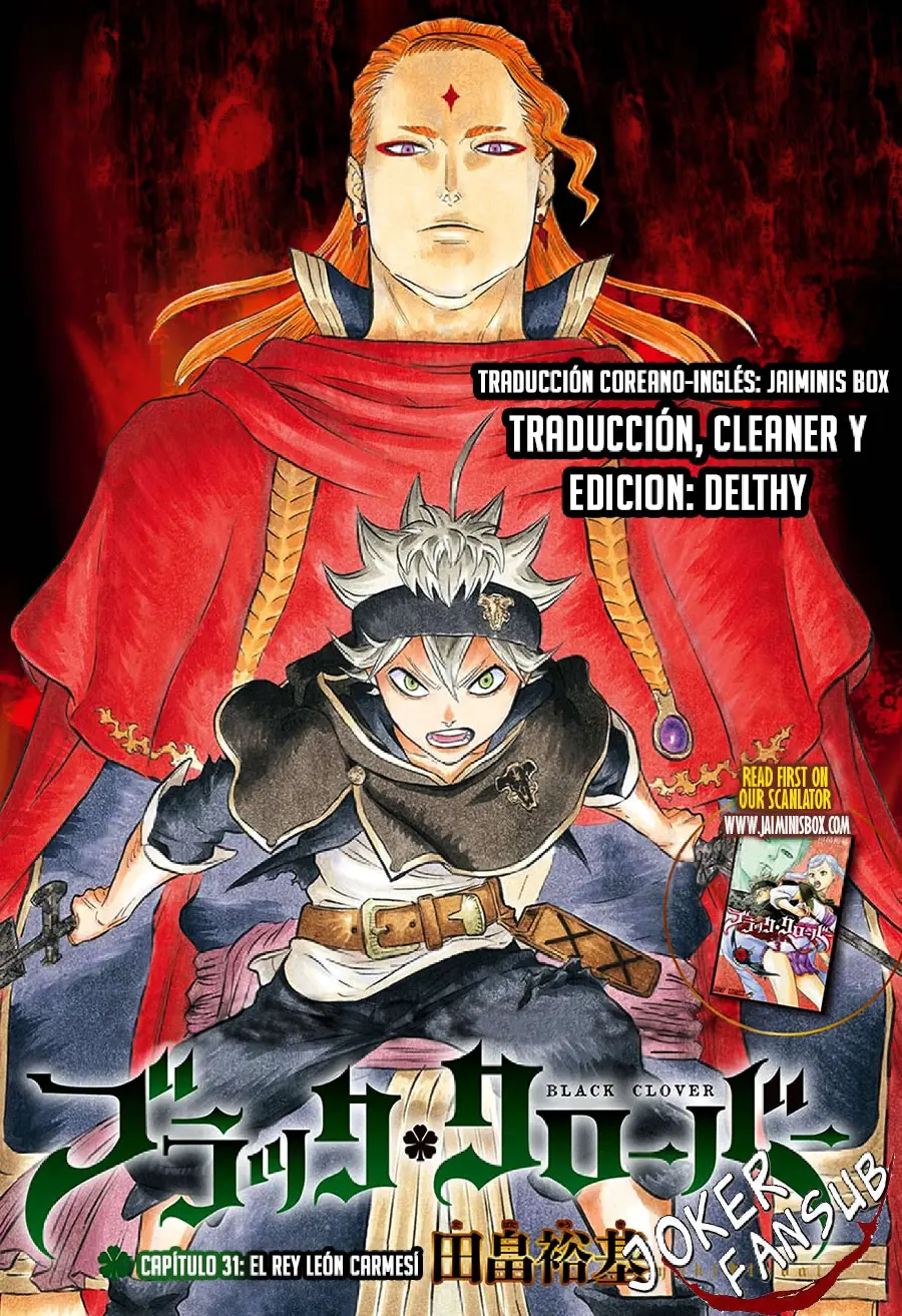 Black Clover capítulo 31, página 19