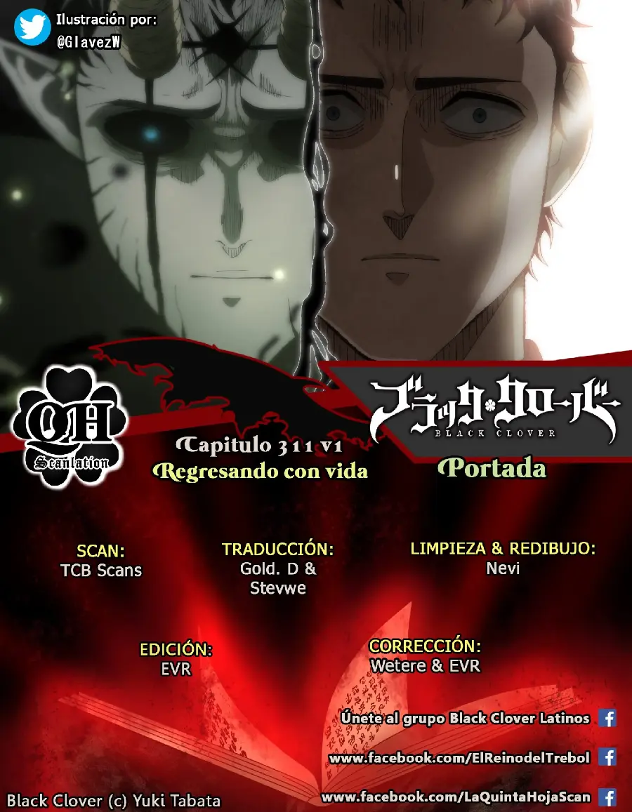 Black Clover capítulo 311, página 1