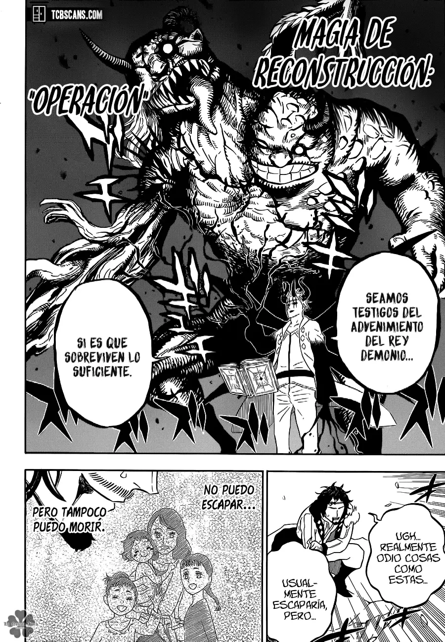 Black Clover capítulo 311, página 12