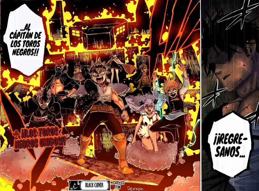 Black Clover capítulo 312, página 14