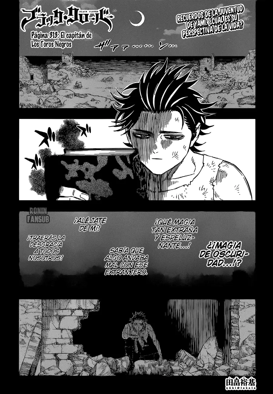 Black Clover capítulo 313, página 2