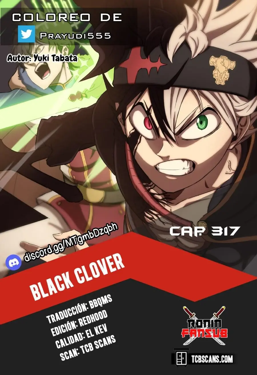 Black Clover capítulo 317, página 1
