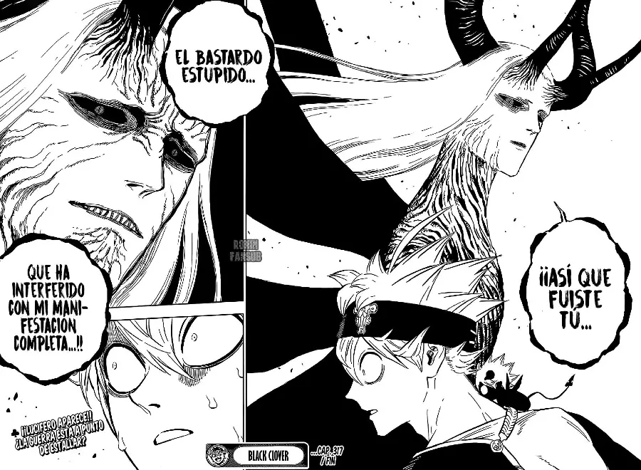 Black Clover capítulo 317, página 13