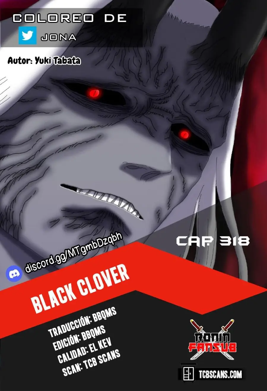 Black Clover capítulo 318, página 1