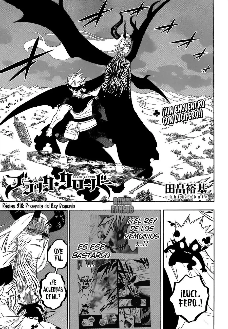Black Clover capítulo 318, página 2