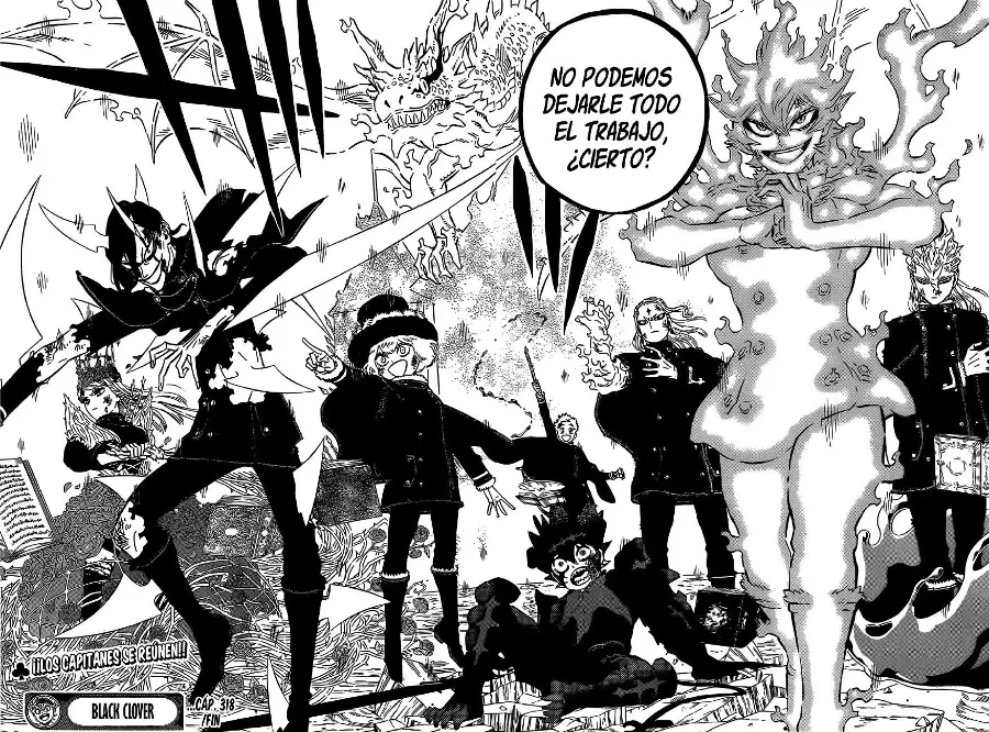 Black Clover capítulo 318, página 14