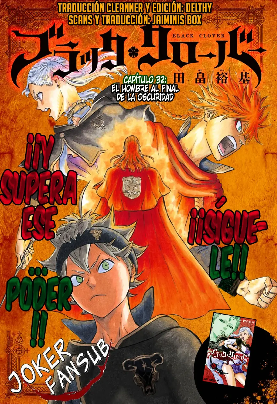 Black Clover capítulo 32, página 1