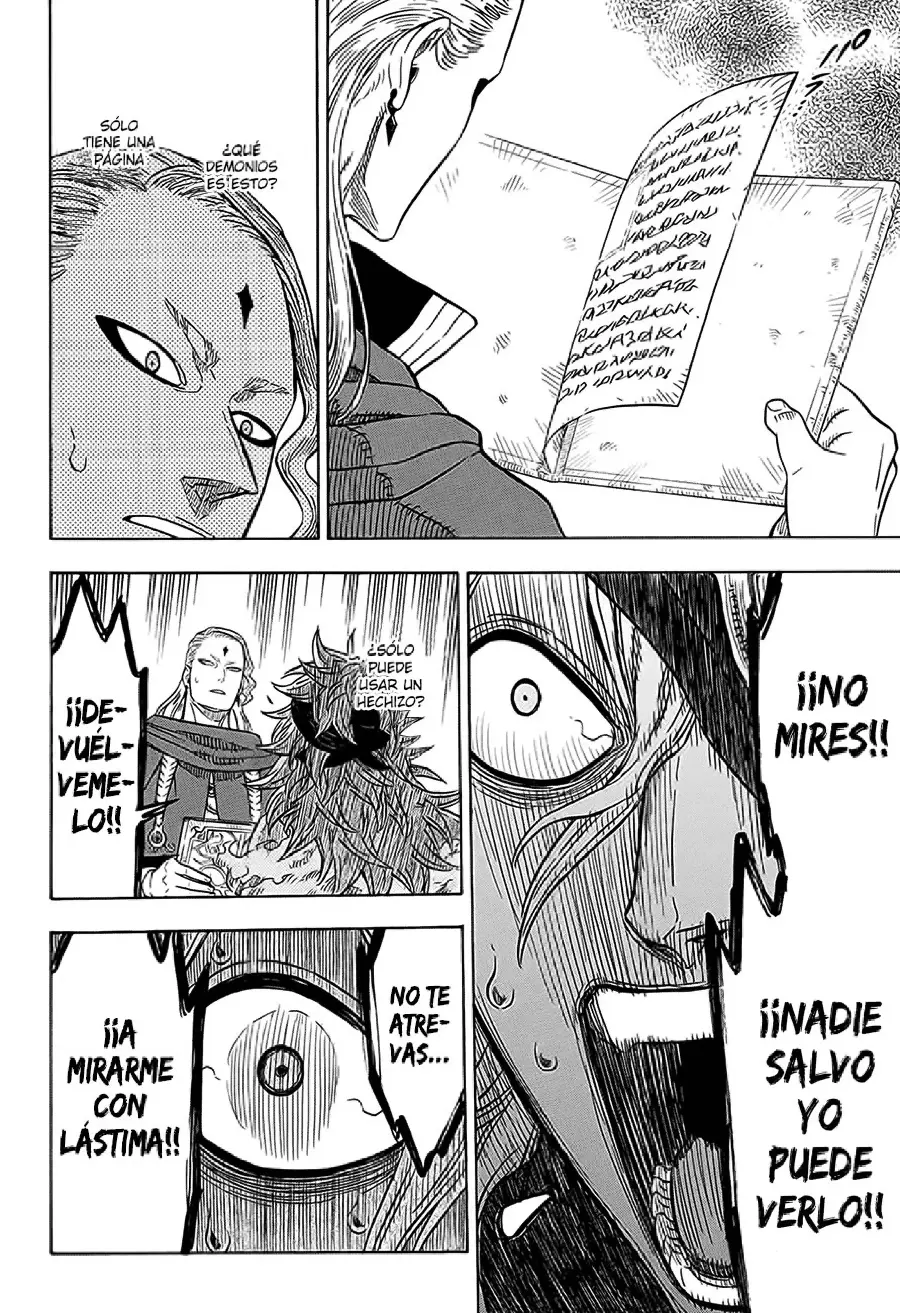 Black Clover capítulo 32, página 6