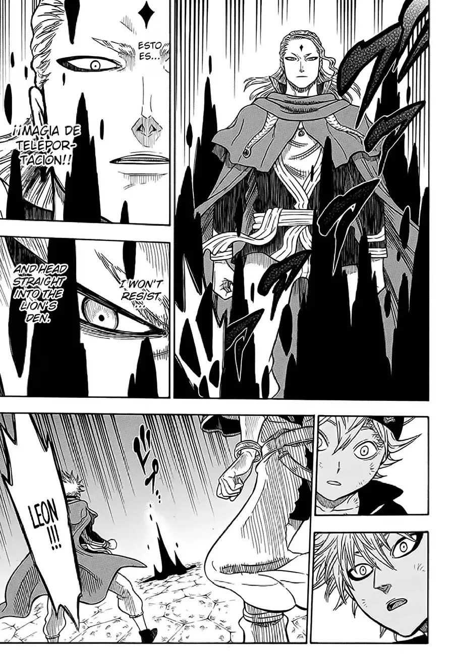 Black Clover capítulo 32, página 11