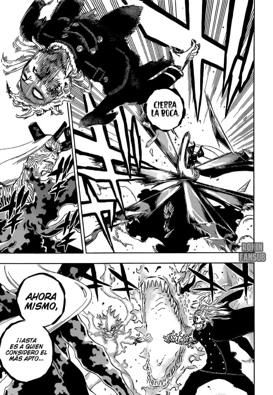 Black Clover capítulo 320, página 8