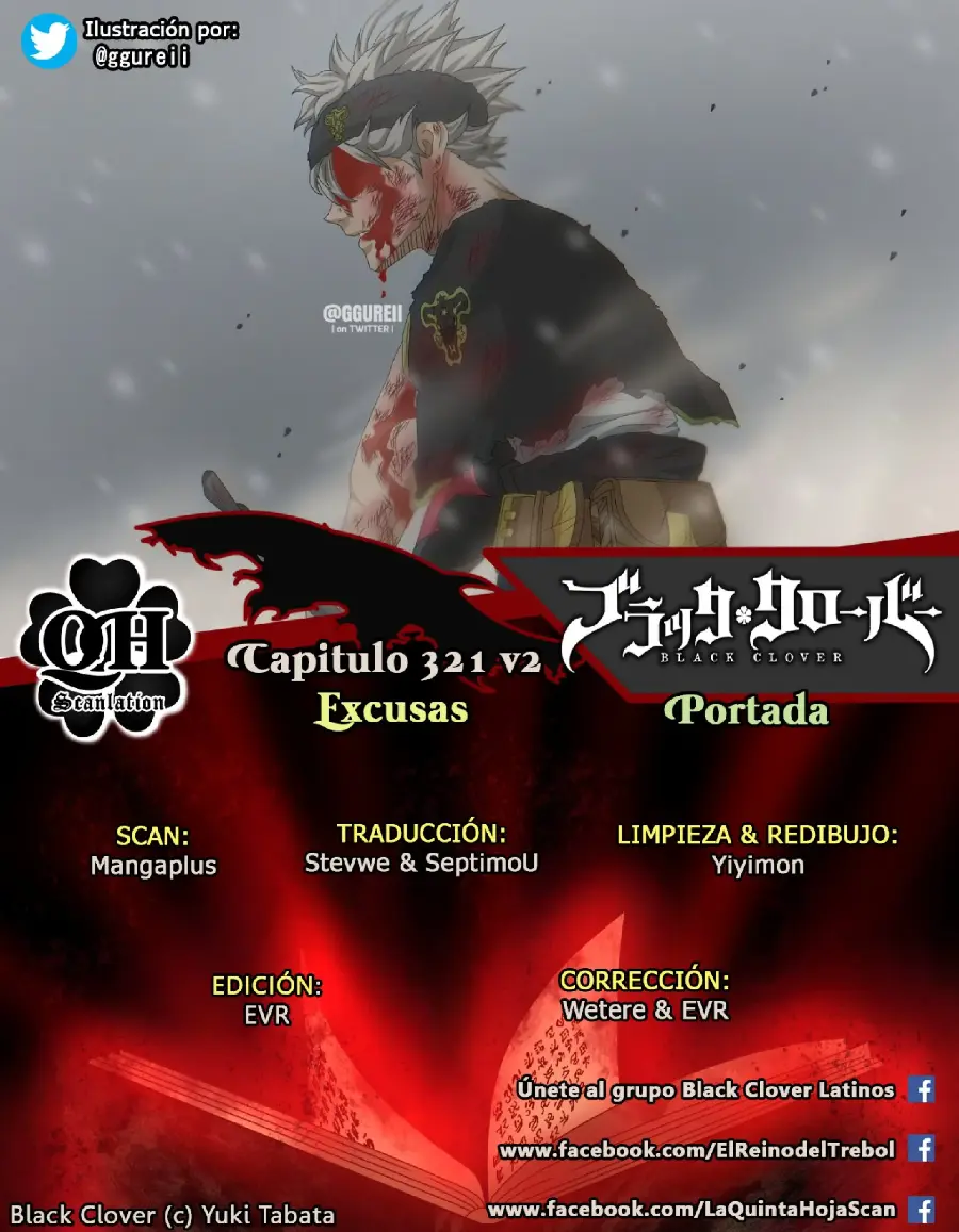 Black Clover capítulo 321, página 1