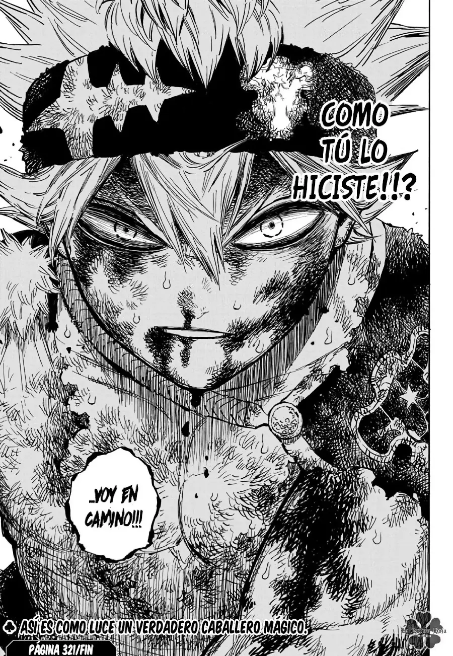 Black Clover capítulo 321, página 18