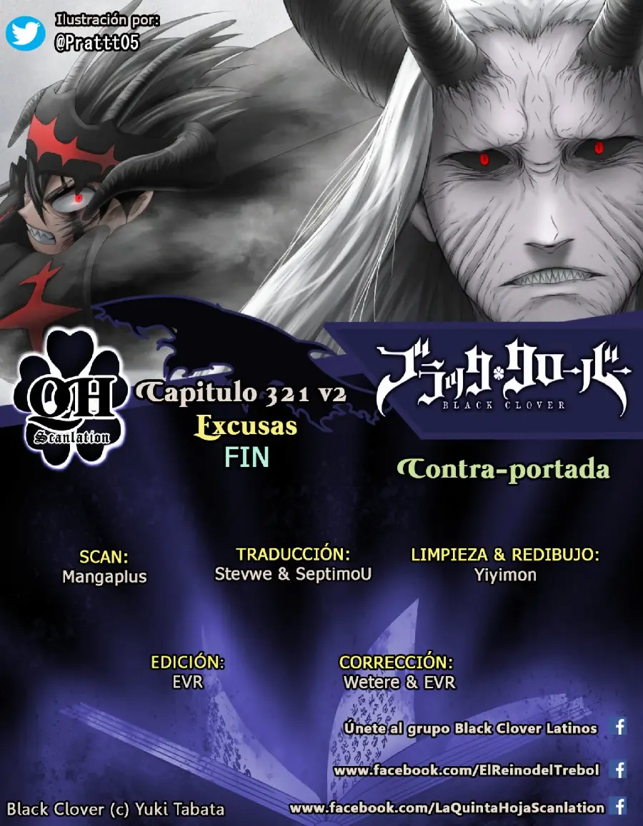 Black Clover capítulo 321, página 19