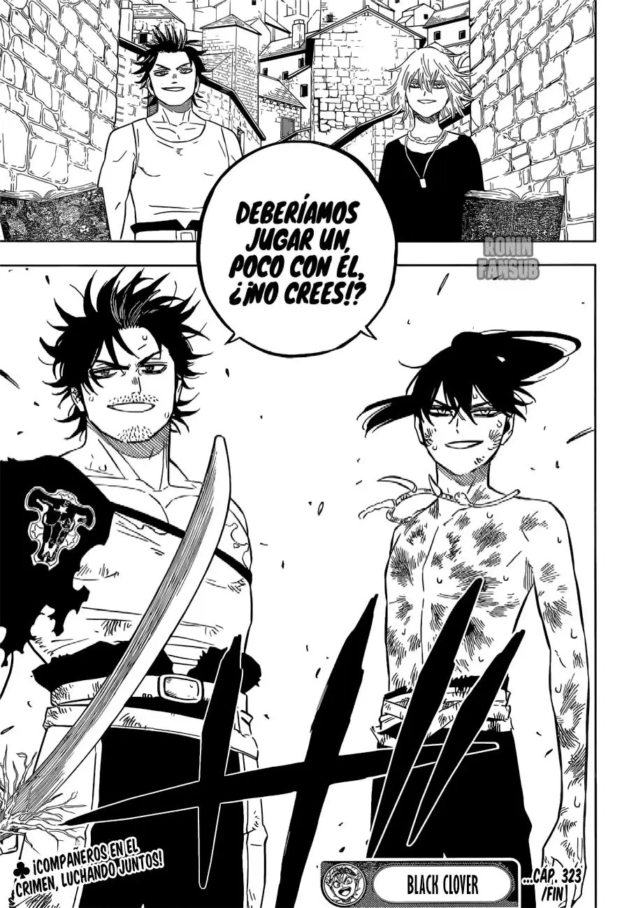 Black Clover capítulo 323, página 15